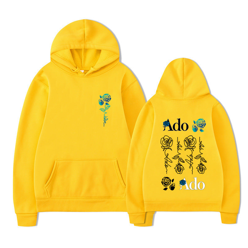 Printed Export Autumn and Winter  Style Loose Hip-hop INS Hoodie for Men and Women Sweatshirt