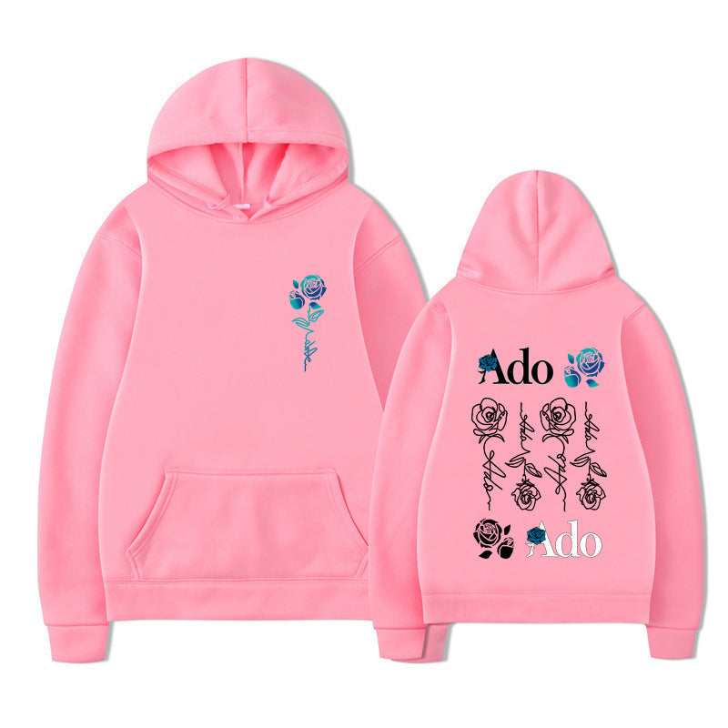 Printed Export Autumn and Winter  Style Loose Hip-hop INS Hoodie for Men and Women Sweatshirt