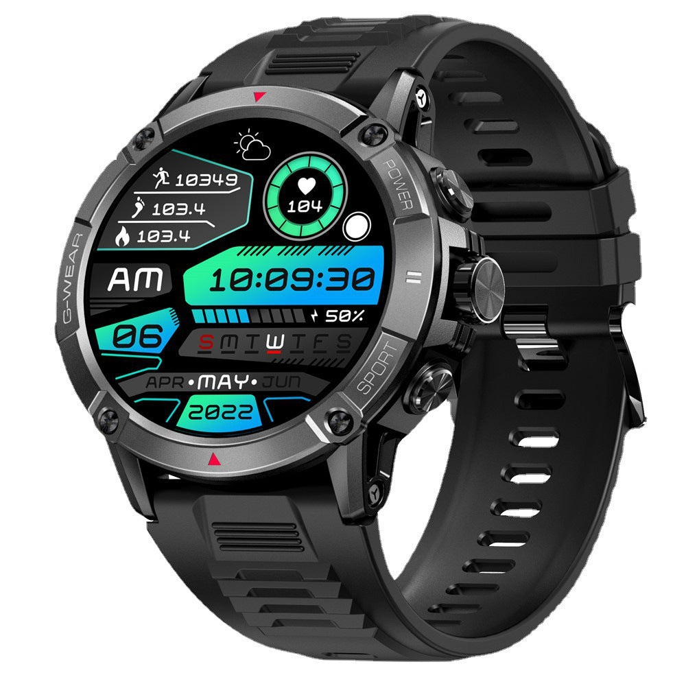 NX8 smartwatch 1.52 inch screen one click link Bluetooth call exercise heart rate detection IP68 waterproof