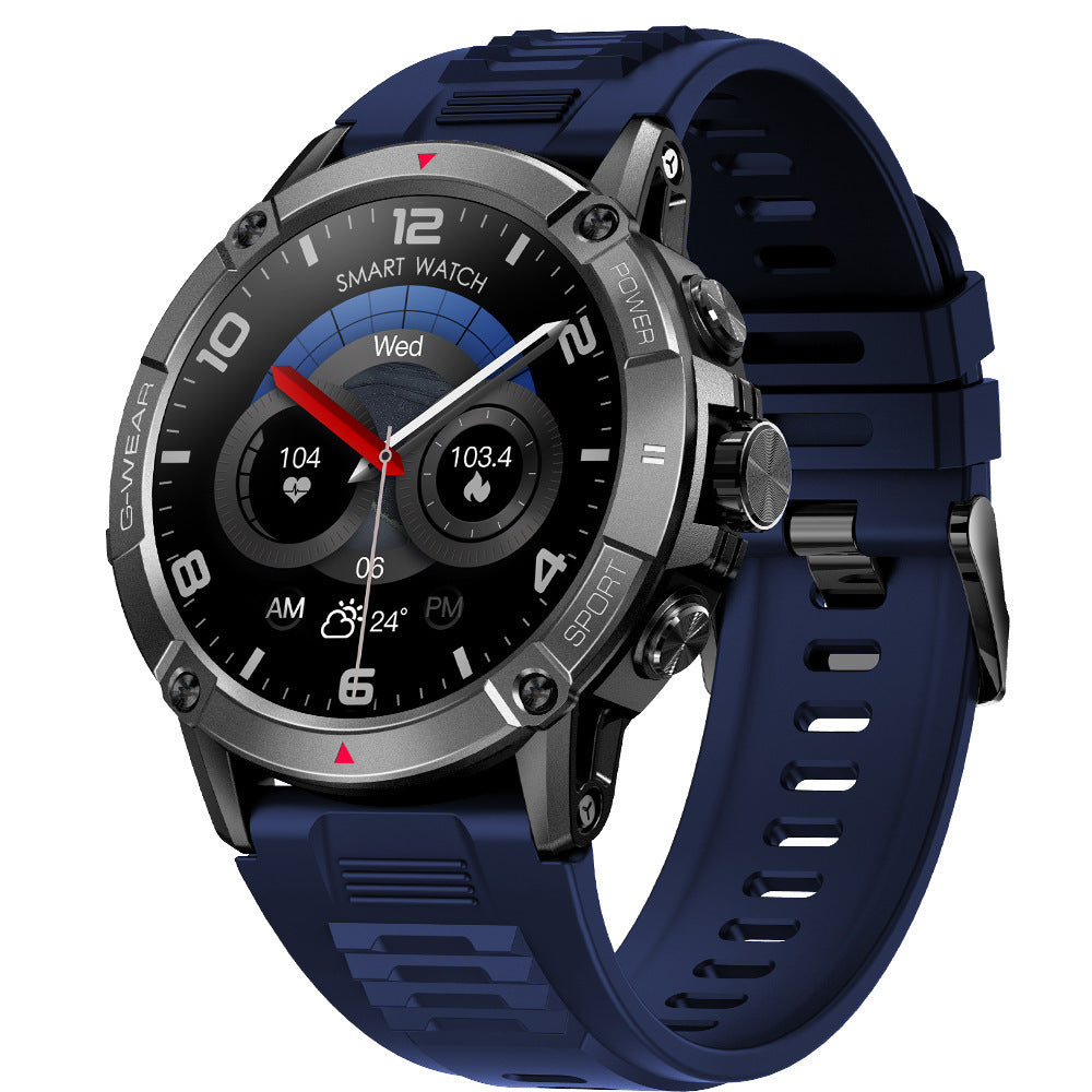 NX8 smartwatch 1.52 inch screen one click link Bluetooth call exercise heart rate detection IP68 waterproof