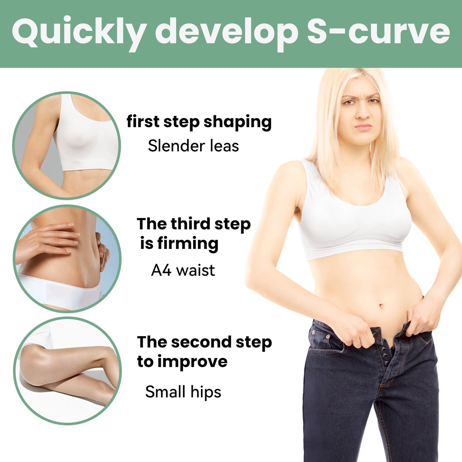 EELHOE Volcanic Stone Body Shaping Ball, Massage The Body To Lift The Muscles To Tighten The Belly Beauty Slimming Ball