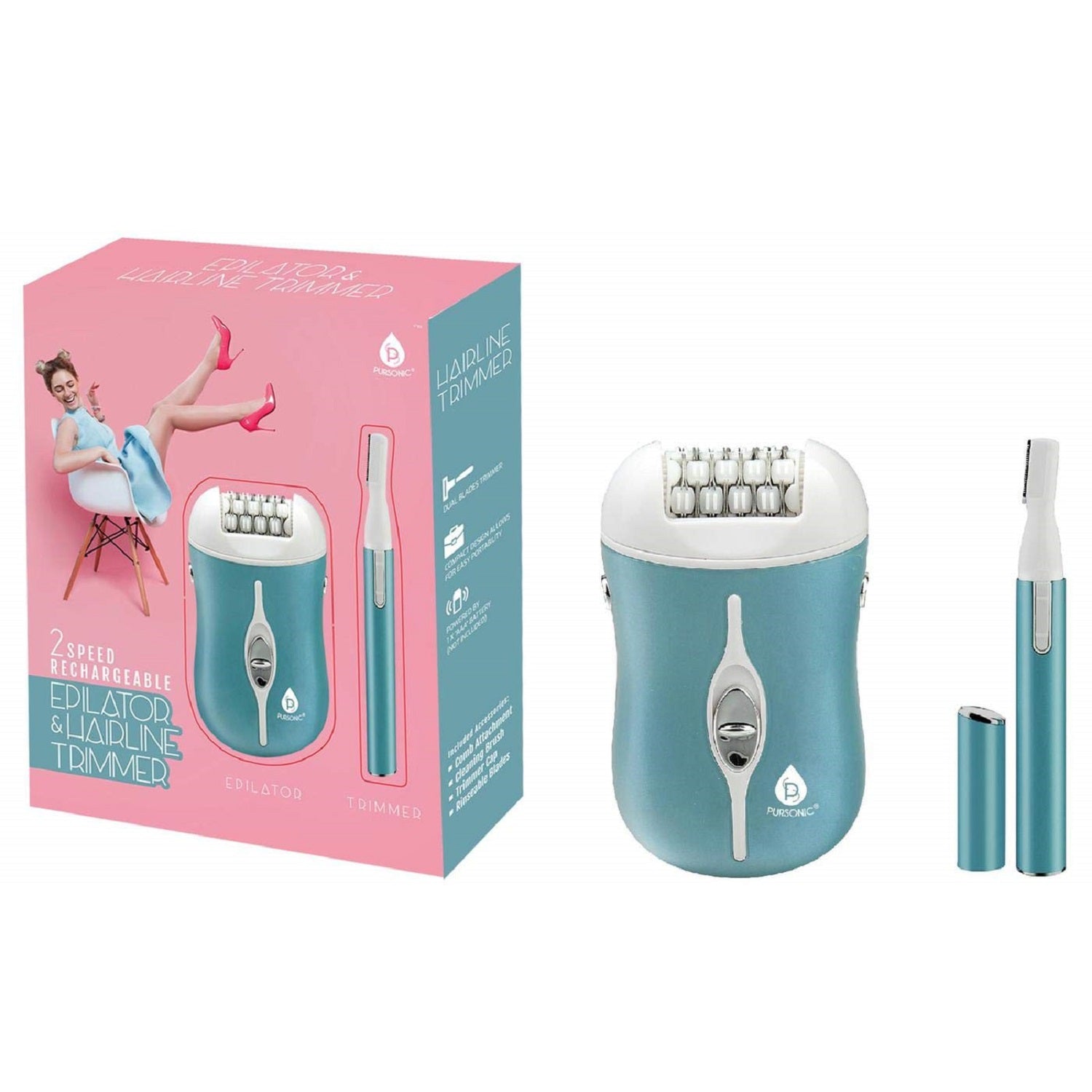Rechargeable Epilator & Bikini Trimmer-0