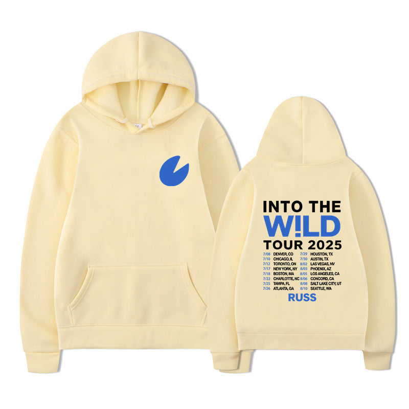 Hooded Sweatshirt with Fleece Lining for Both Men and Women, Loose Fit Casual Pullover