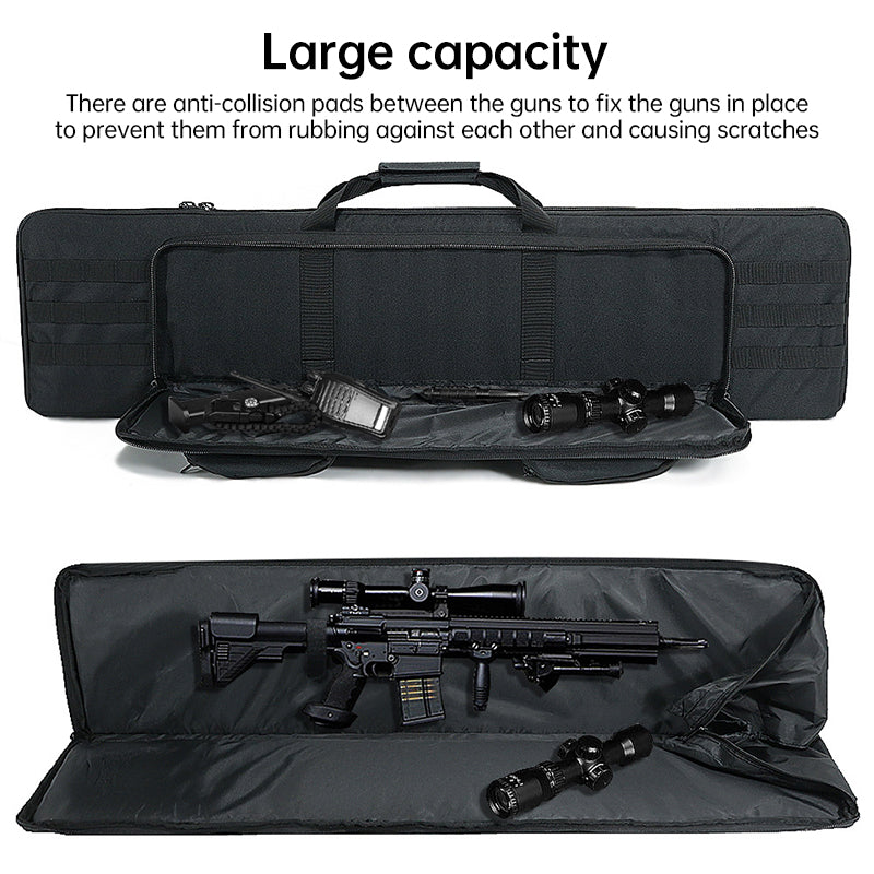 Firearm gear: pistol bags, rifle case, carbine backpack, sniper pistol protector, airsoft bag & hunting accessories.