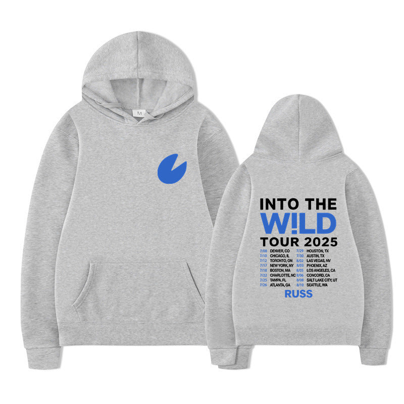 Hooded Sweatshirt with Fleece Lining for Both Men and Women, Loose Fit Casual Pullover