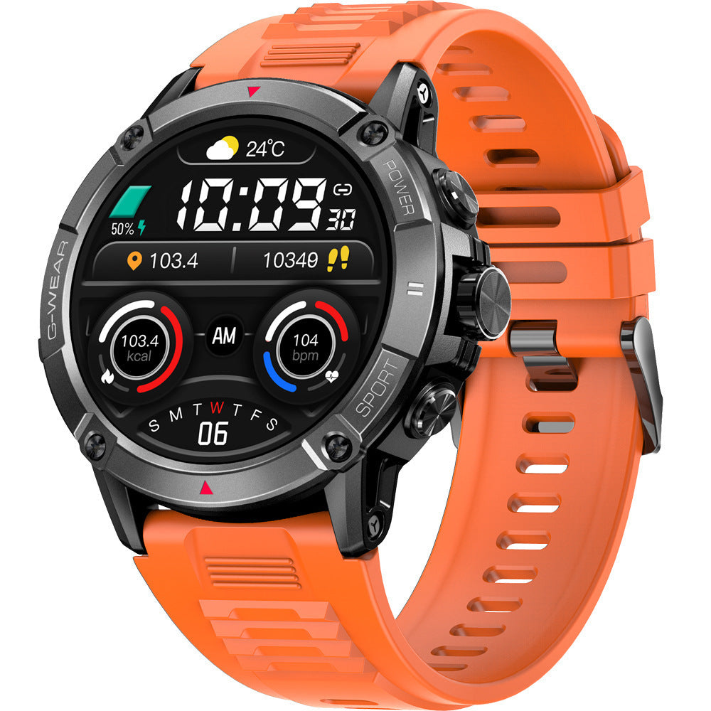 NX8 smartwatch 1.52 inch screen one click link Bluetooth call exercise heart rate detection IP68 waterproof