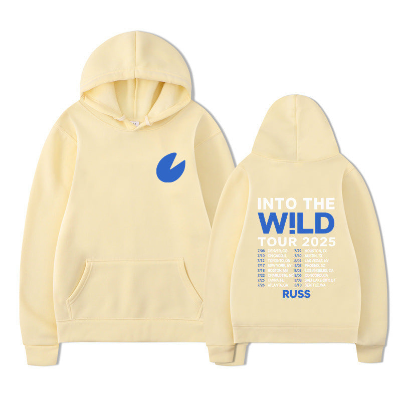 Hooded Sweatshirt with Fleece Lining for Both Men and Women, Loose Fit Casual Pullover