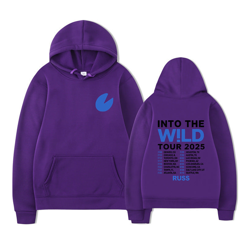 Hooded Sweatshirt with Fleece Lining for Both Men and Women, Loose Fit Casual Pullover