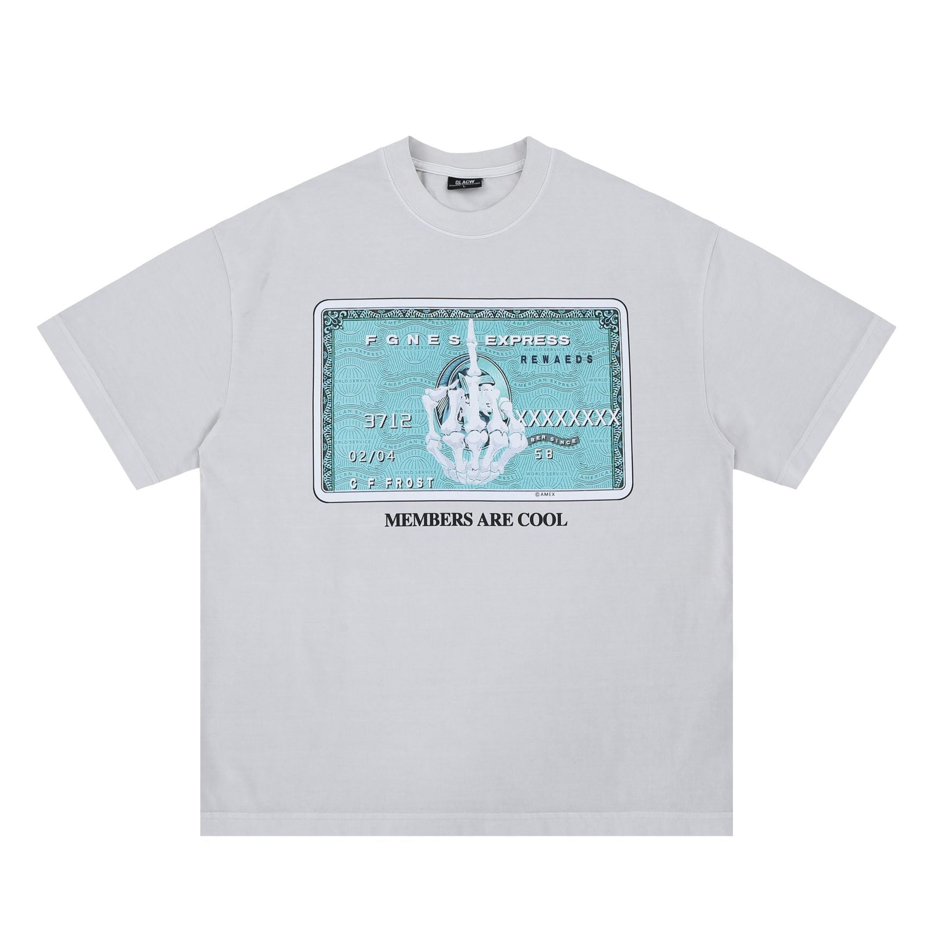 Men's Clothing Skull Finger Print Washed Retro High Street Short Sleeve T-Shirt