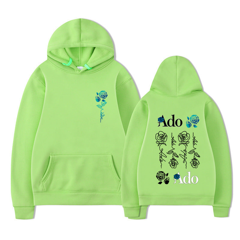 Printed Export Autumn and Winter  Style Loose Hip-hop INS Hoodie for Men and Women Sweatshirt