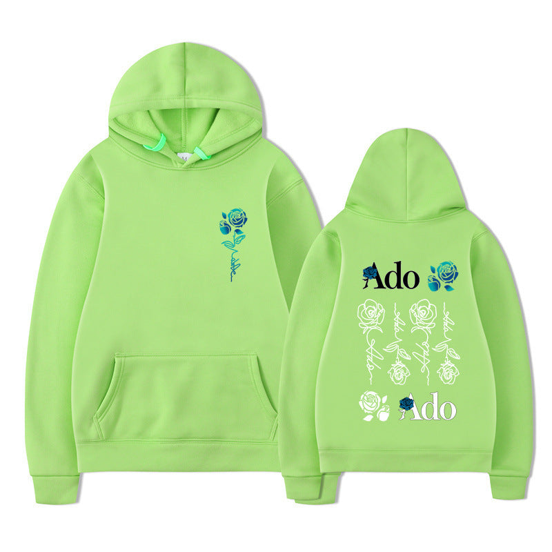 Printed Export Autumn and Winter  Style Loose Hip-hop INS Hoodie for Men and Women Sweatshirt