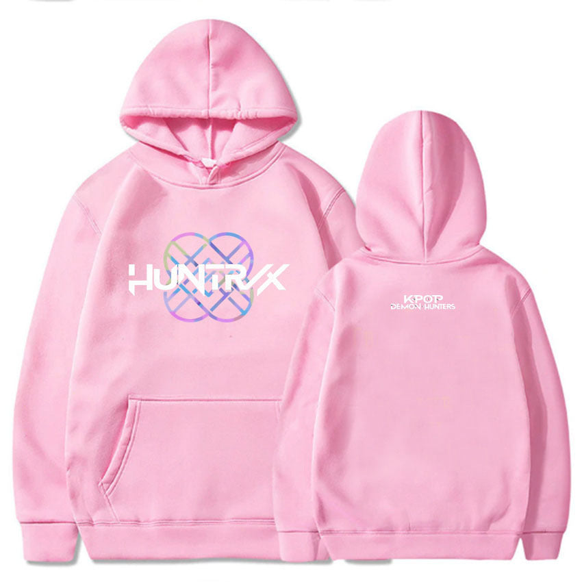 KPop Demon Hunters Huntrix Logo Hoodie Women Men Clothing