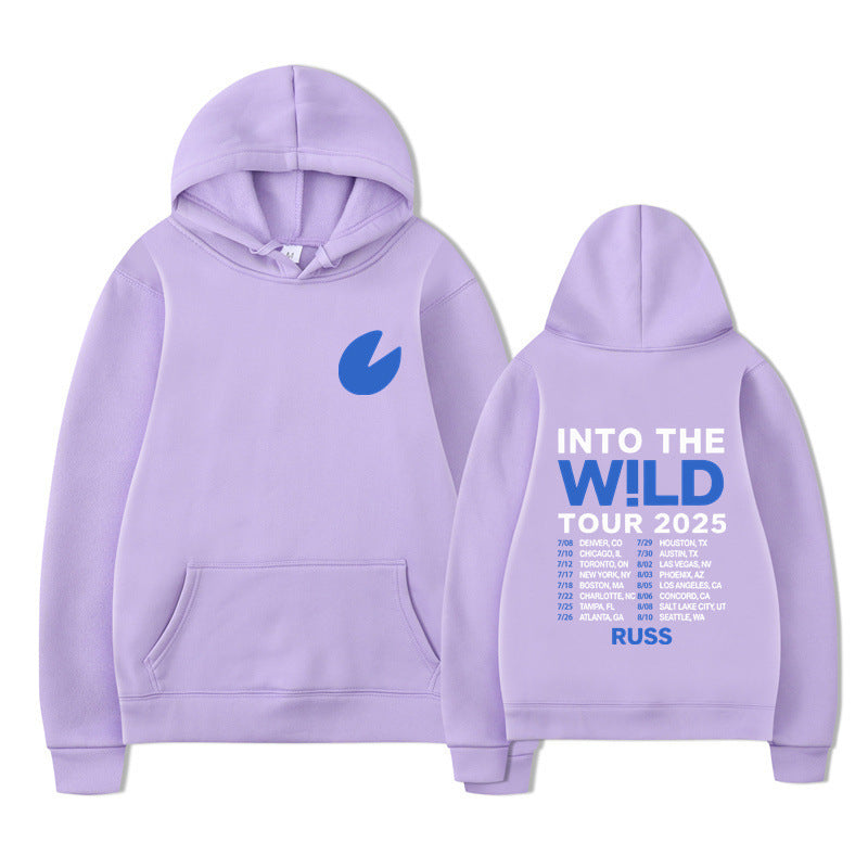 Hooded Sweatshirt with Fleece Lining for Both Men and Women, Loose Fit Casual Pullover