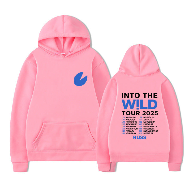 Hooded Sweatshirt with Fleece Lining for Both Men and Women, Loose Fit Casual Pullover