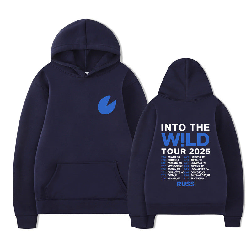 Hooded Sweatshirt with Fleece Lining for Both Men and Women, Loose Fit Casual Pullover