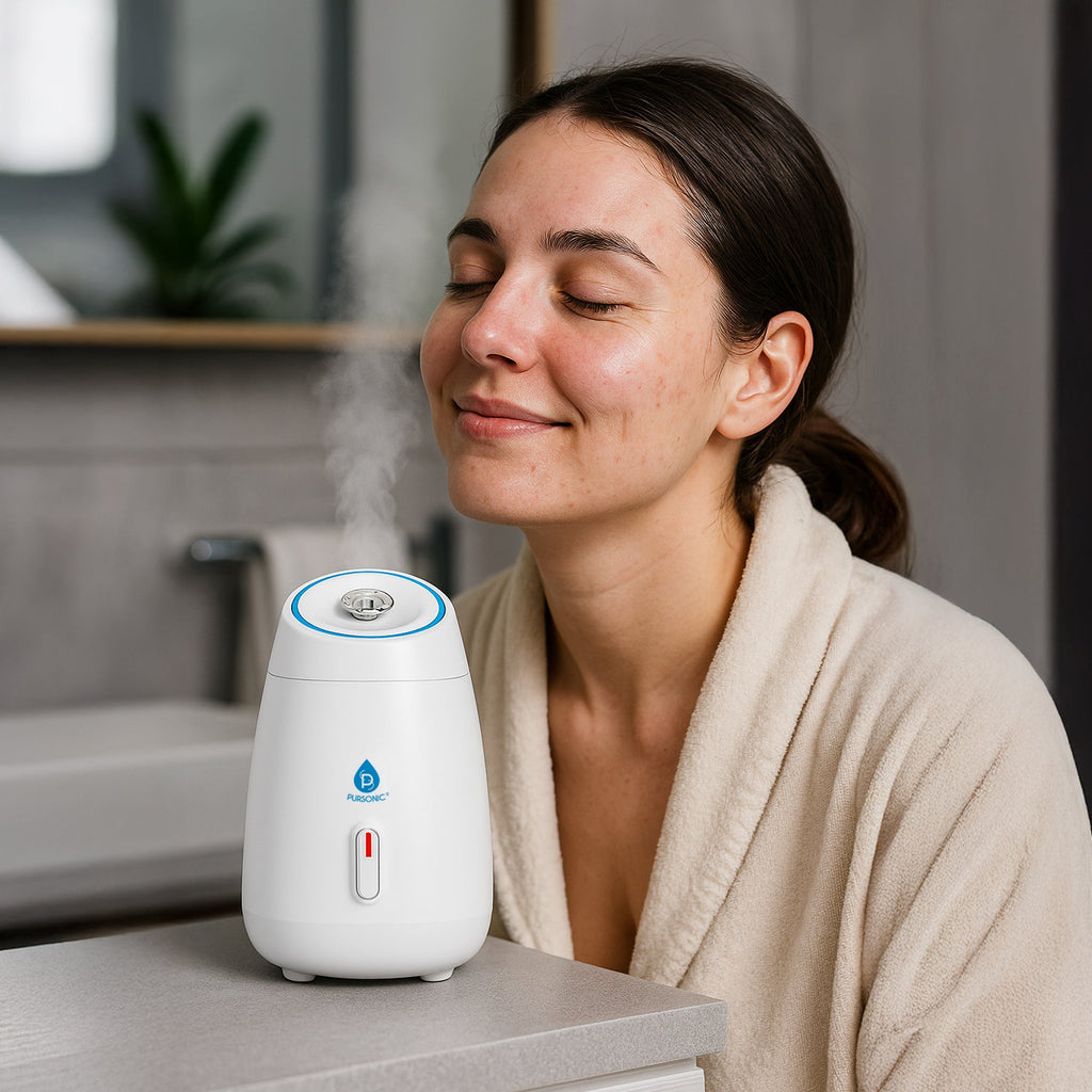 Pursonic Facial Steamer Hot Mist Moisturizing Spa-3