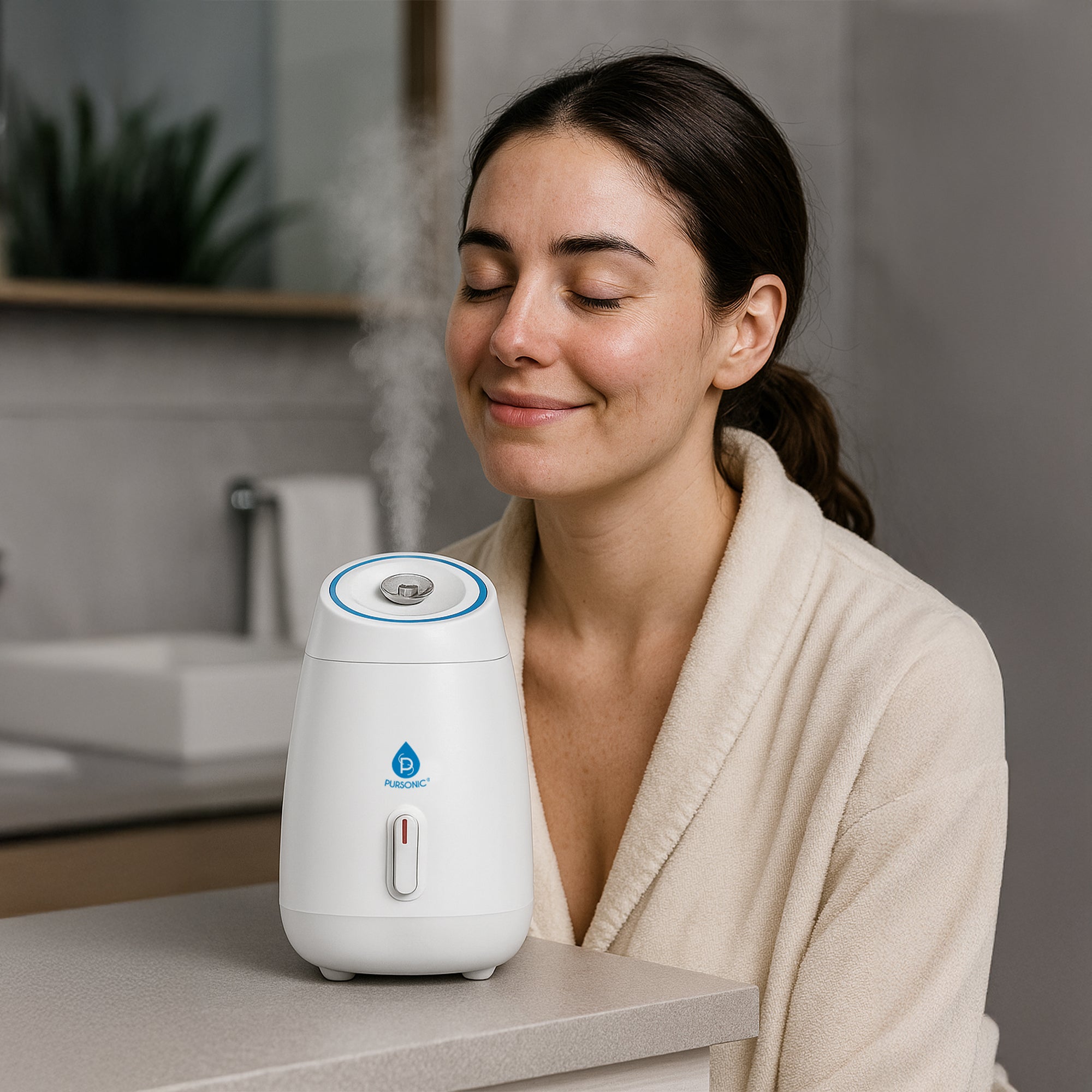 Pursonic Facial Steamer Hot Mist Moisturizing Spa-4