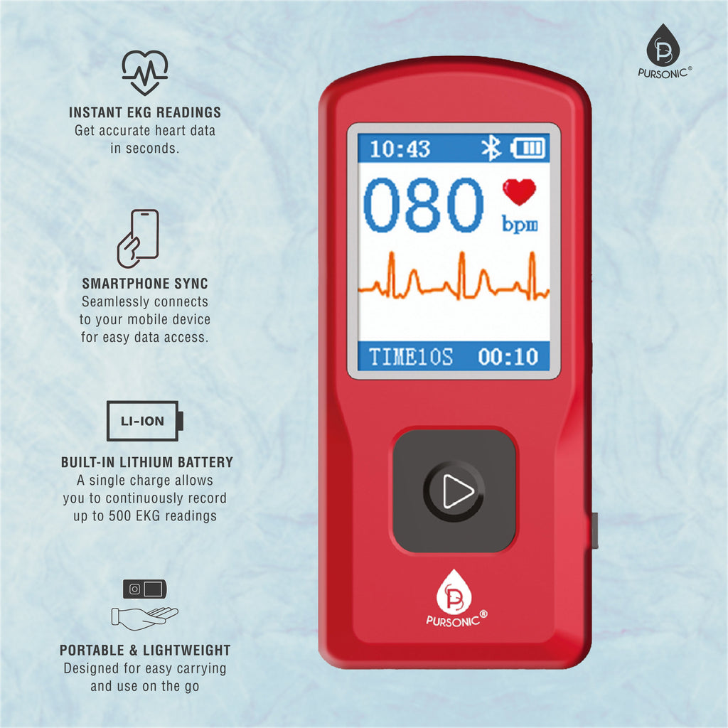 Rechargeable EKG Monitor-1